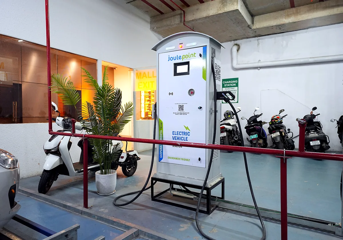 Parking and EV charging at Kapali Mall