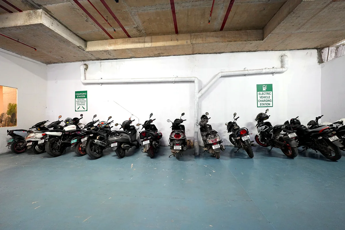 Electric cars and bikes can charge at Kapali Mall